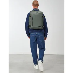 Lipault City Plume Travel Backpack khaki