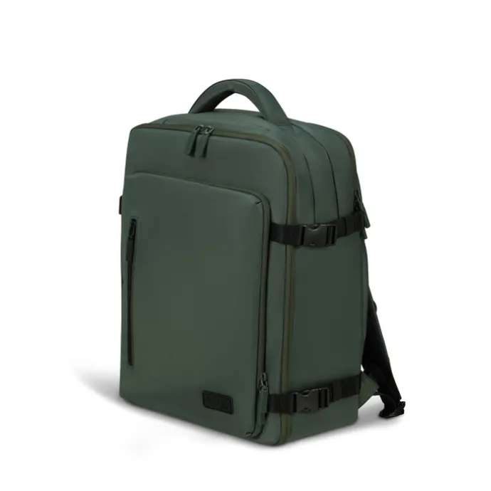 Lipault City Plume Travel Backpack khaki