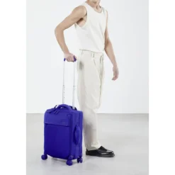 Lipault Plume Cabin Trolley magnetic blue