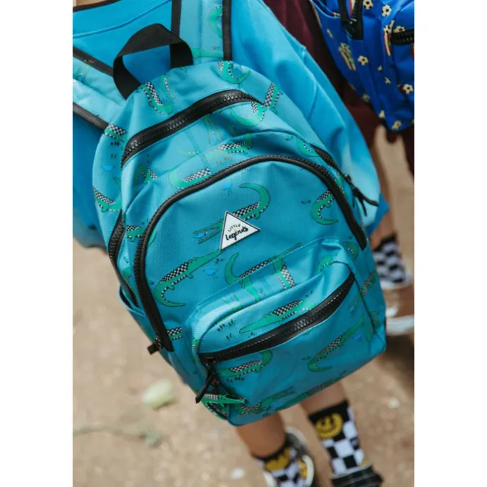 Little Legends Backpack L croco checkerboard