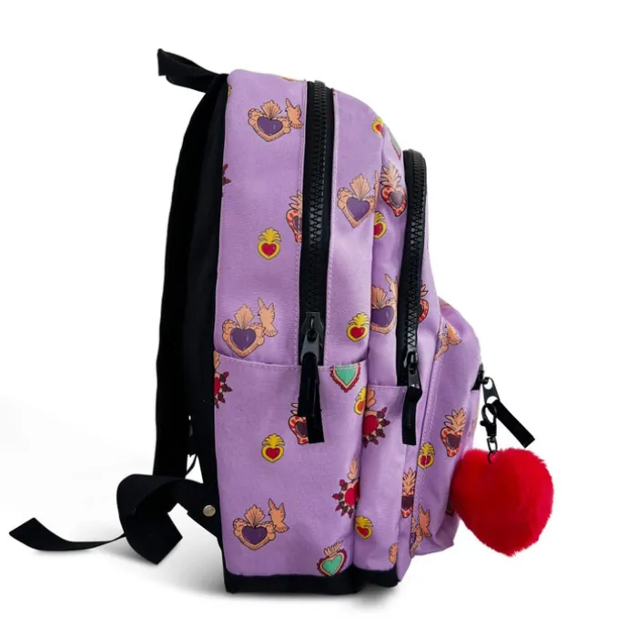 Little Legends Backpack L milagros heart lilac