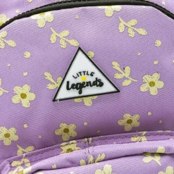 Little Legends Backpack S lila flower
