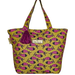Little Legends Beach Bag Fish Indian pink