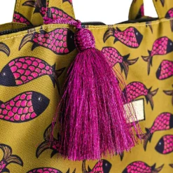 Little Legends Beach Bag Fish Indian pink