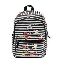 Little Legends BFF Backpack L zwart/wit/roze