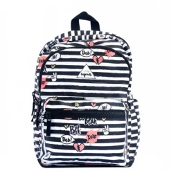 Little Legends BFF Backpack L zwart/wit/roze