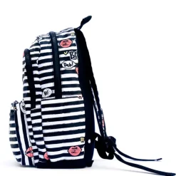 Little Legends BFF Backpack L zwart/wit/roze