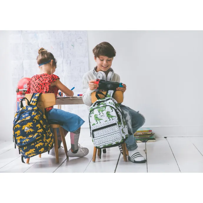 Little Legends Dino Backpack L groen / wit