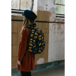 Little Legends Tiger navy blue Backpack L donker blauw
