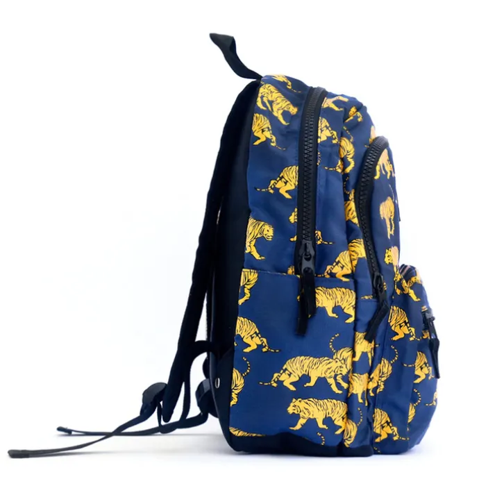 Little Legends Tiger navy blue Backpack L donker blauw