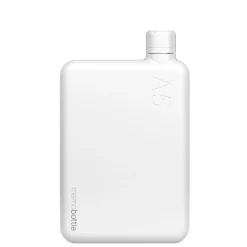Memobottle A5 Bottle Stainless Steel 1050ml white