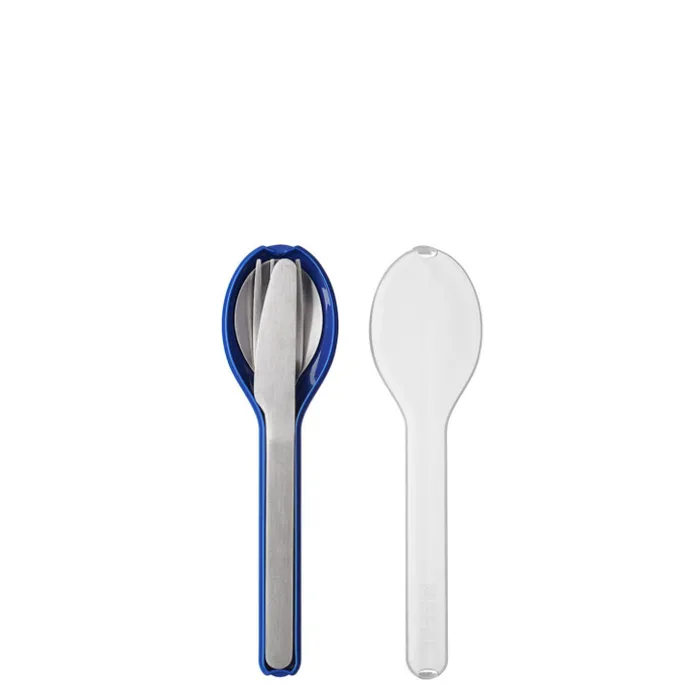 Mepal Ellipse Cutlery 3-Pieces vivid blue
