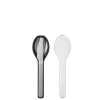 Mepal Ellipse Cutlery 3-Pieces nordic black