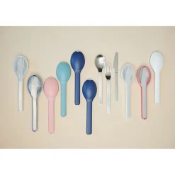 Mepal Ellipse Cutlery 3-Pieces nordic blue