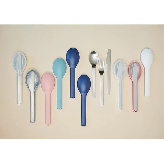 Mepal Ellipse Cutlery 3-Pieces nordic blue