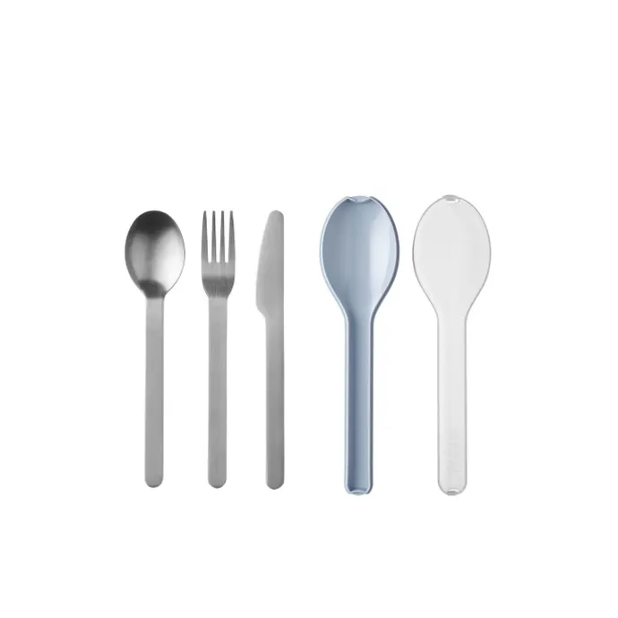Mepal Ellipse Cutlery 3-Pieces nordic blue