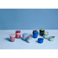 Mepal Ellipse Fruit & Veggie Pot vivid mauve