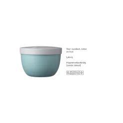 Mepal Ellipse Snack Pot 350 ml zwart