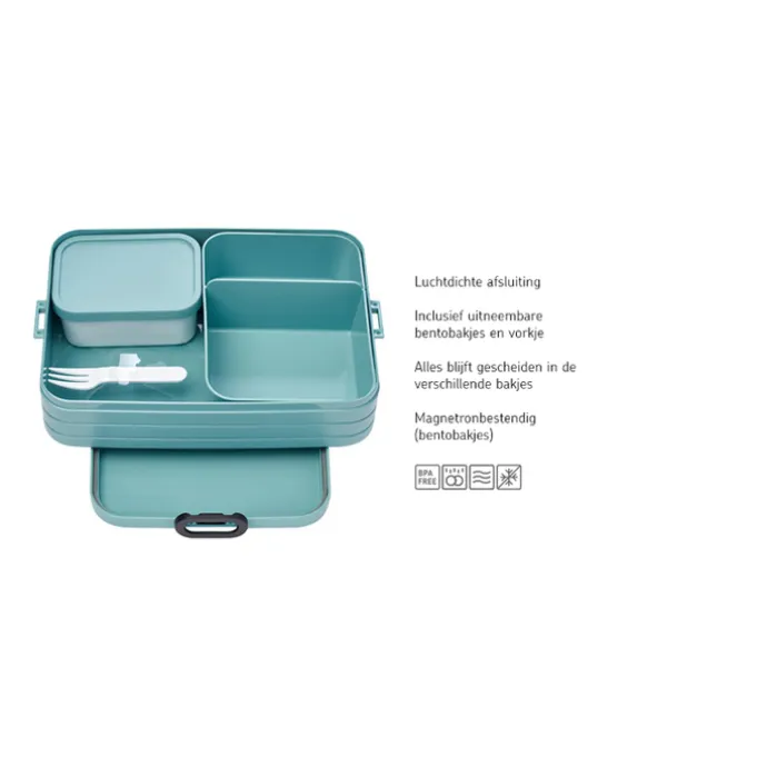 Mepal TAB Bento Lunch Box Large nordic sage