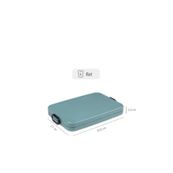 Mepal TAB Lunch Box Flat nordic sage