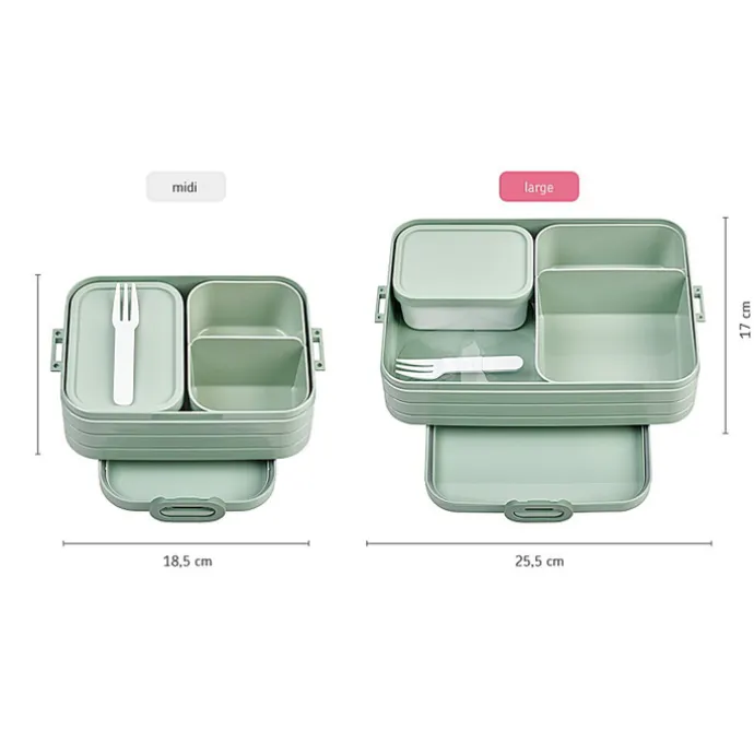 Mepal Take a Break Bento Lunchbox Large vivid blue