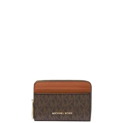 Michael Kors Jet Set SM Za Coin Card Case brn/acorn