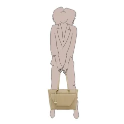 MOSZ Denise Workbag 15.6" Jungle taupe