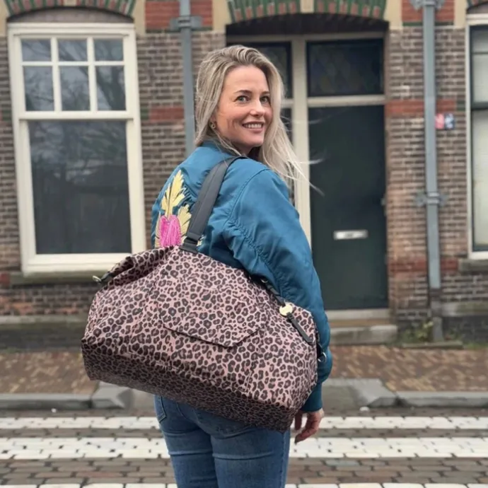 MOSZ Sandy Travelbag leopard