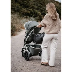 Mozz Beloved Bold Diaper Bag black