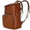 Mozz Beloved Diaper Backpack cognac