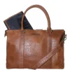 Mozz Croco Lola Bag Luiertas camel