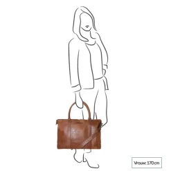Mozz Croco Lola Bag Luiertas camel