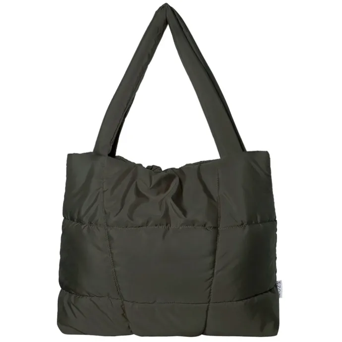 Mozz Mom Bag Puffy Shopper olive green