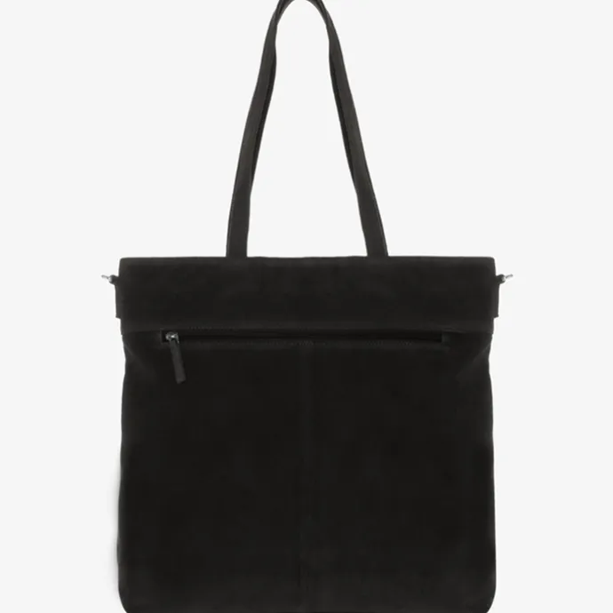 Mozz Momsbag Shopper Suede black