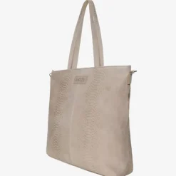 Mozz Momsbag Snake Shopper sand