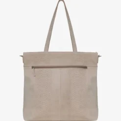 Mozz Momsbag Snake Shopper sand
