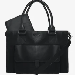 Mozz Vintage Pretty Pocket Diaper Bag black