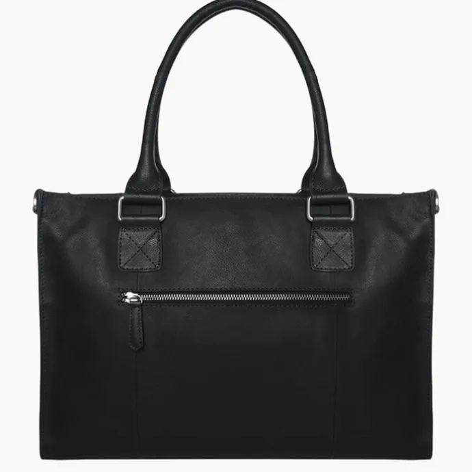 Mozz Vintage Pretty Pocket Diaper Bag black