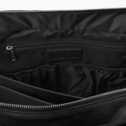 Mozz Vintage Pretty Pocket Diaper Bag black