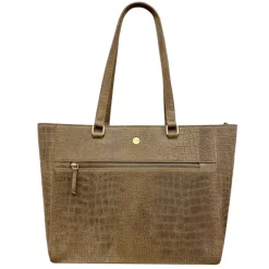 MÔSZ Viona Croco Laptopbag 15.6" taupe