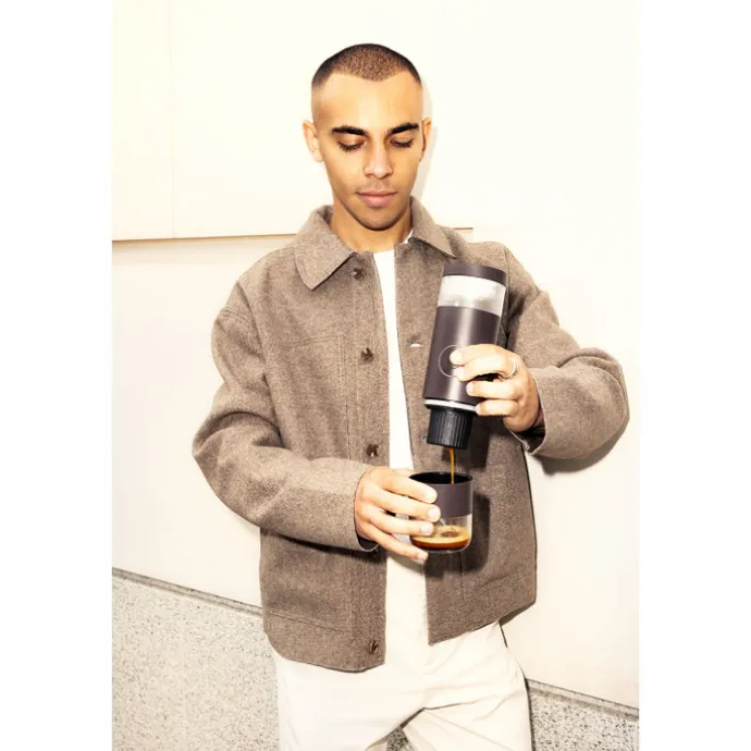 Mugshott Portable Coffee Maker anthracite