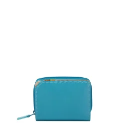 Mywalit Ladies Small Wallet w/Zip Around Purse sardinia
