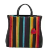 Mywalit Laguna Large Leather and Suede Shopper black