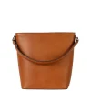 O My Bag Bobbi Bucket Bag Maxi cognac
