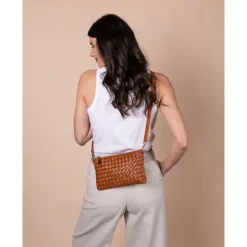 O My Bag Lexi Clutch cognav