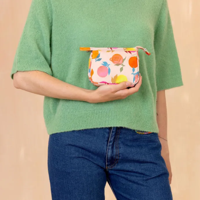 Oilily Cam Cosmetic Bag shifting sand