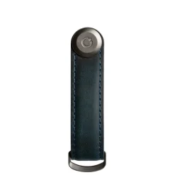 Orbitkey Crazy Horse Leather Key Organiser marine blue