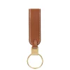 Orbitkey Loop Keychain Leather caramel