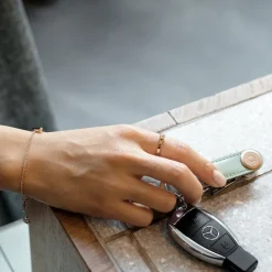 Orbitkey Premium Leather 2.0 Keyholder blush / blush