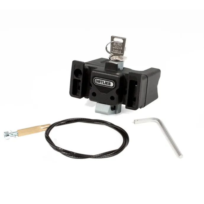 Ortlieb Handlebar Mounting-Set with Lock black